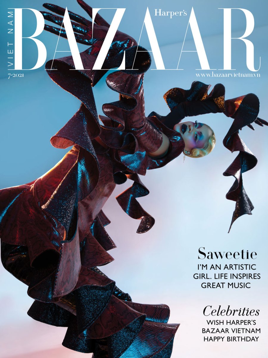 Saweetie Glows on the Cover of Harper’s Bazaar&nbsp;Vietnam